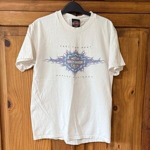 Harley-Davidson White Short Sleeve Tee